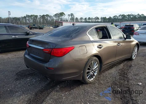 2014 Infiniti Q50 Premium из США, поврежденный, VIN JN1BV7AR4EM692556